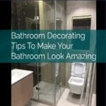 small bathroom decorating tips